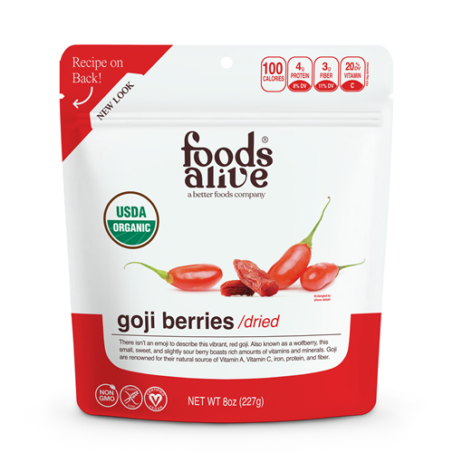 Goji Berries 8 oz Foods Alive FAL287