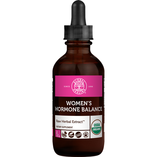 Women's Hormone Balance - Organic  Raw Herbal Extract Global Healing GLH935