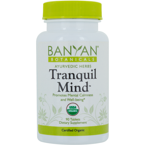 Tranquil Mind 500 mg 90 tabs Banyan Botanicals TRANQ