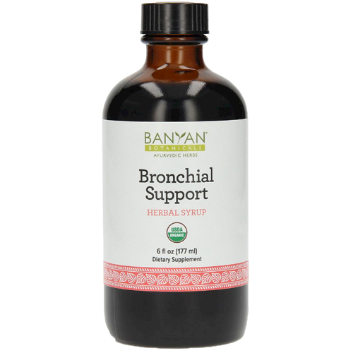 Bronchial Support Syrup, Organic 6 fl oz Banyan Botanicals B27011