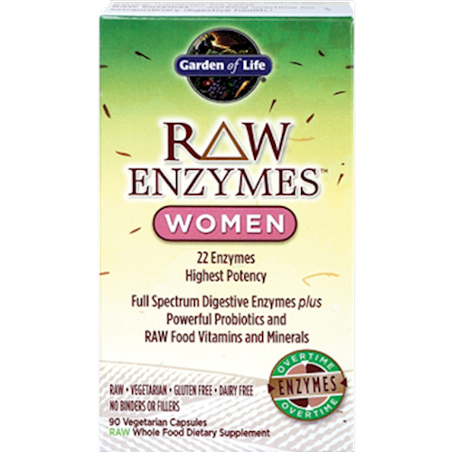RAW Enzymes Women Garden of Life G15636