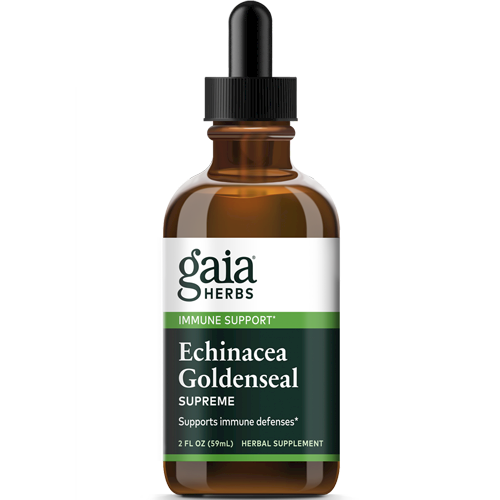 Echinacea Goldenseal Supreme Gaia Herbs ECHI6