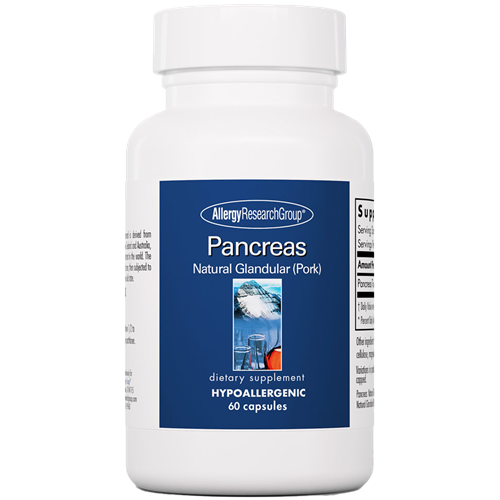 Pancreas Pork 425 mg 60 vegcap Allergy Research Group PORK