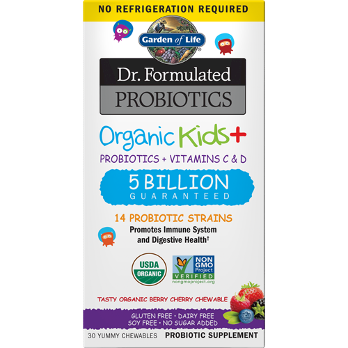 Organic Kids Probiotics Berry SS Garden of Life G21194