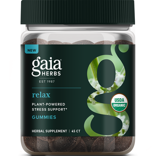 Relax Gummies 45 ct Gaia Herbs G2129