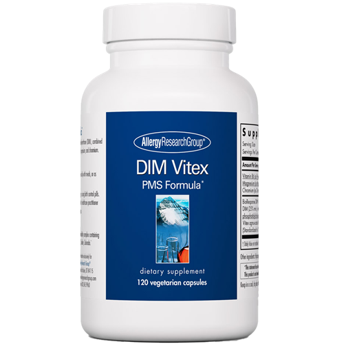 DIM Vitex PMS Formula 120 vegcaps Allergy Research Group DIM4