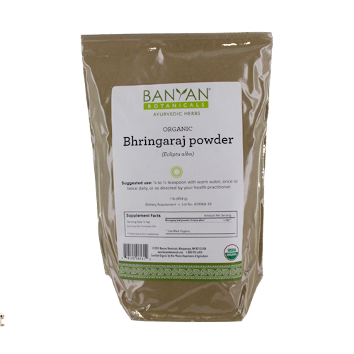 Bhringaraj Powder, Organic 1lb Banyan Botanicals BHRIN