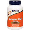 Betaine HCl NOW N2938