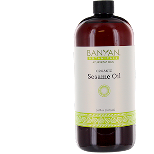Sesame Oil (Organic) 34 fl oz Banyan Botanicals SESA2