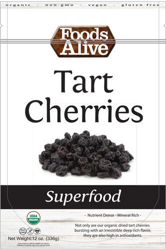 Organic Tart Cherries Foods Alive F80463