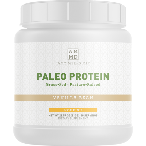 Paleo Protein Vanilla Bean 30 serv Amy Myers MD A90031
