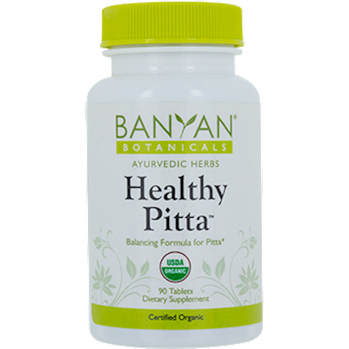 Healthy Pitta (Organic) 90 tabs Banyan Botanicals B13212