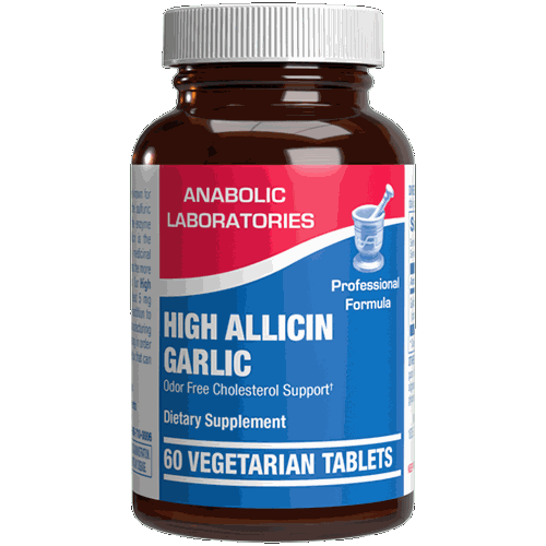 High Allicin Garlic 60 vegtabs Anabolic Laboratories A43436