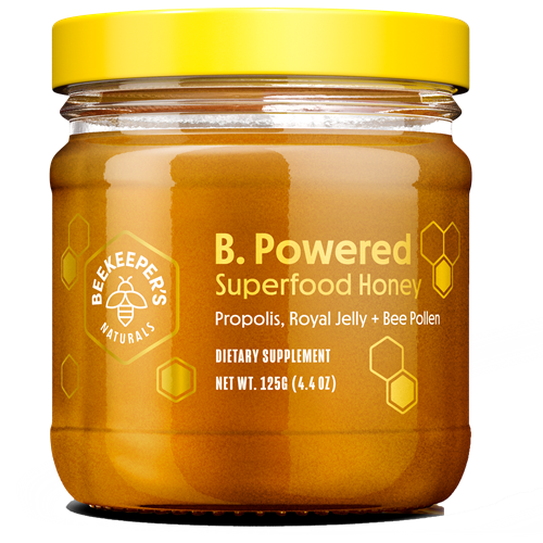 B.Powered Superfood Honey 4.4 oz Beekeeper's Naturals B42041