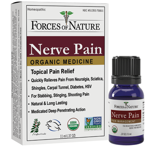 Nerve Pain Organic .37 ounce Forces of Nature F10413