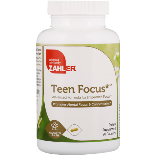 Teen Focus*  90 caps Advanced Nutrition by Zahler Z00530