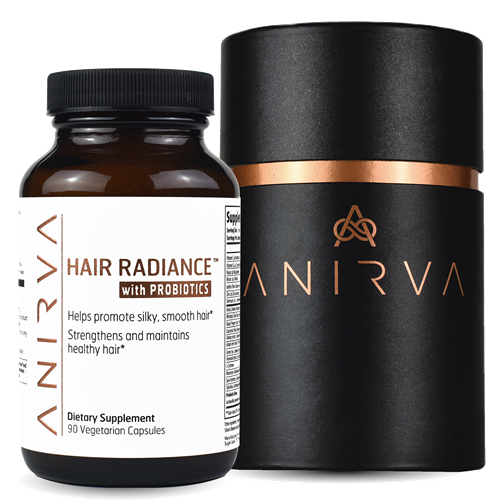 Hair Radiance with Probiotics 90 caps Anirva A30443