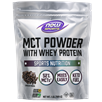 MCT Powder Whey Protein Chocolate Mocha NOW N17376