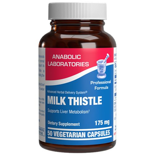 Milk Thistle 175 mg 50 vegcaps Anabolic Laboratories A00641