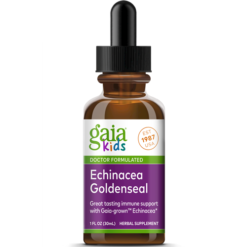 Kids Echinacea/Goldenseal Drops Gaia Herbs ECH50