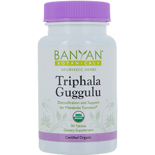Triphala Guggulu 300 mg 90 tabs Banyan Botanicals TRIP5