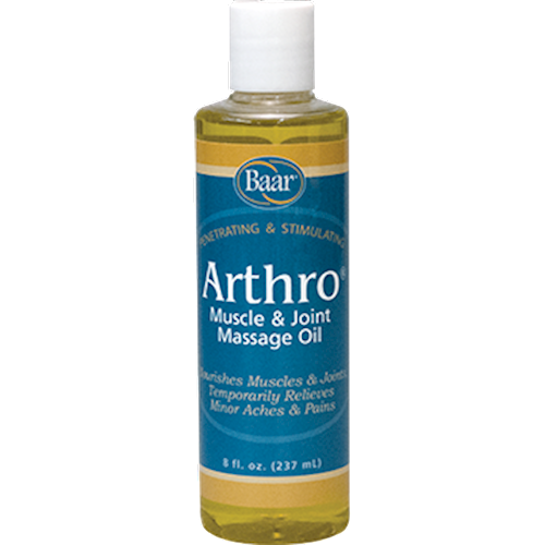 Artho Massage Oil 8 oz Baar Products B00614