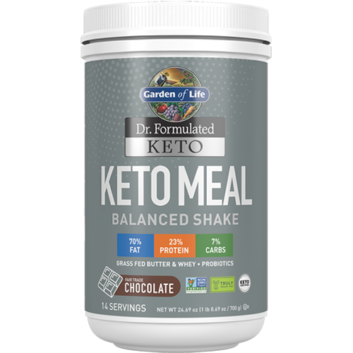 Dr. Formulated Keto Meal Chocolate Garden of Life G24485