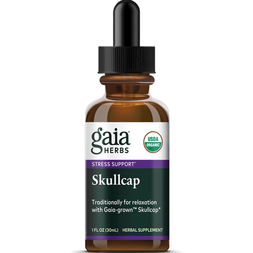 Organic Skullcap Herb Gaia Herbs SKUL2