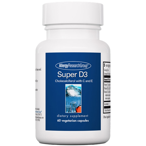Super D3 2000 IU 60 vcaps Allergy Research Group SUP33