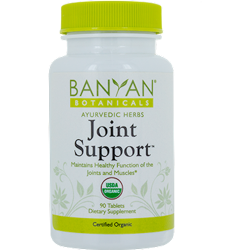 Joint Support, Organic 90 tabs Banyan Botanicals JOI29