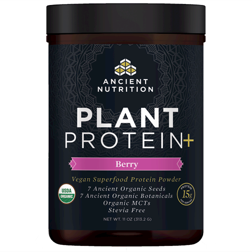 Plant Protein+ Berry 12 serv Ancient Nutrition DA4886