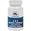A & D Natural Capsules 100 gels