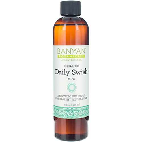 Daily Swish Oil Pulling, Organic 8 fl oz Banyan Botanicals B34533